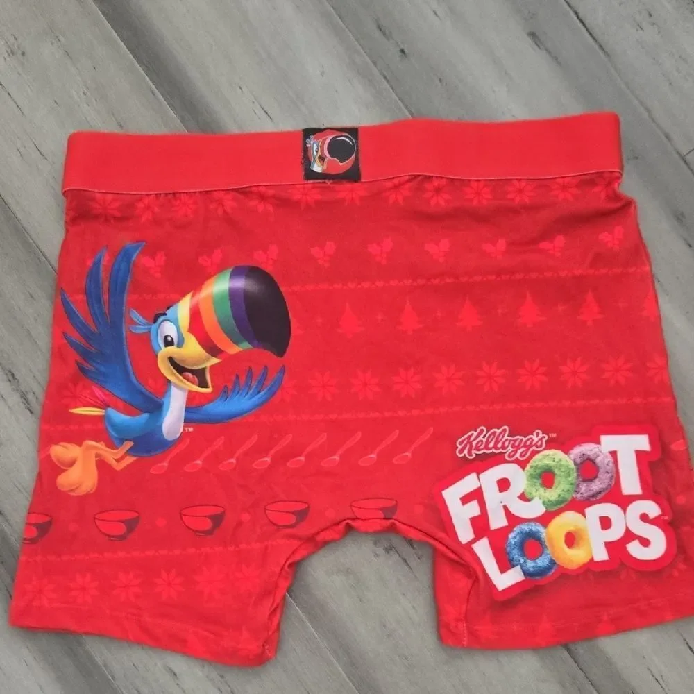 Kellogg's Froot Loops Men's Boxer Briefs - Red